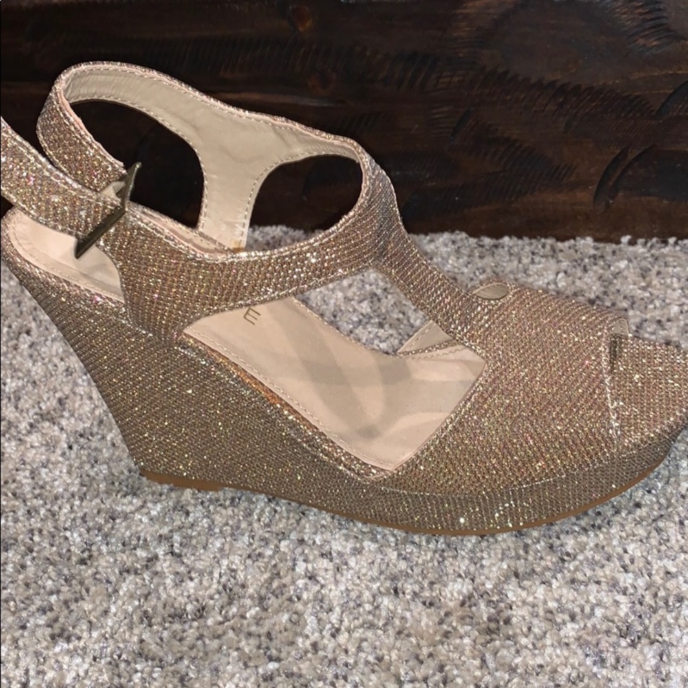 Rose gold Heels